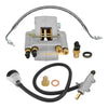 Polaris Sportsman 500 400 Rear Brake Caliper & Master Cylinder & Hose Line