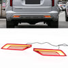 Mitsubishi Pajero Shogun 2 x Rear Bumper Brake Lights Red Amber (18-20)