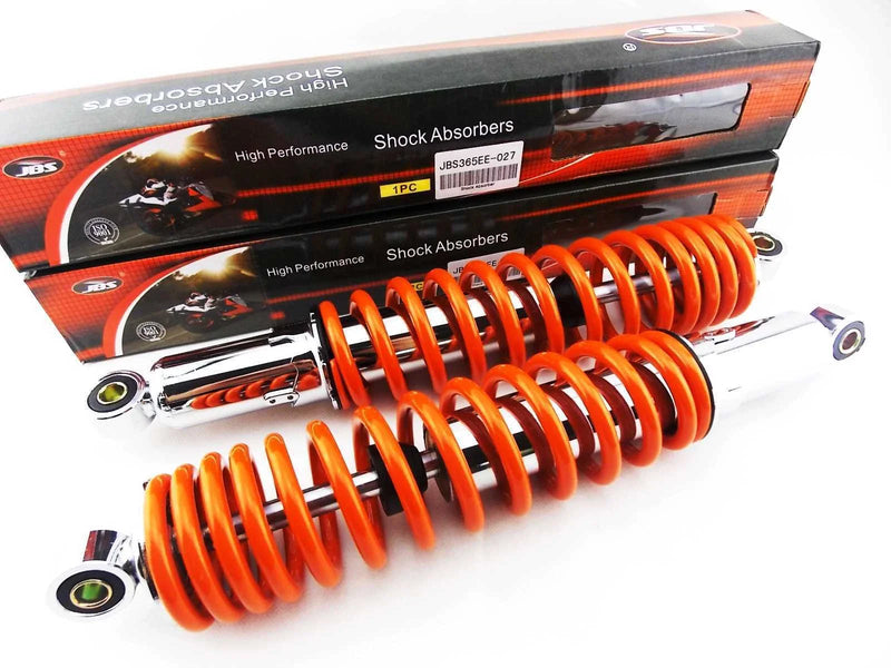 Kawasaki F9 Bighorn 365mm JBS Orange/Chrome Shock Absorbers