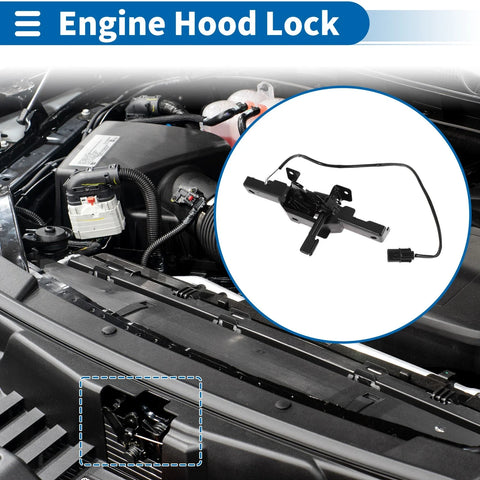 Hyundai Sonata (2020-2023) 1 x Quality Replacement Hood Latch Assembly