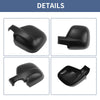 Citroen Dispatch / Jumpy (2016-2024) 1 Pc Black Mirror Cover Cap