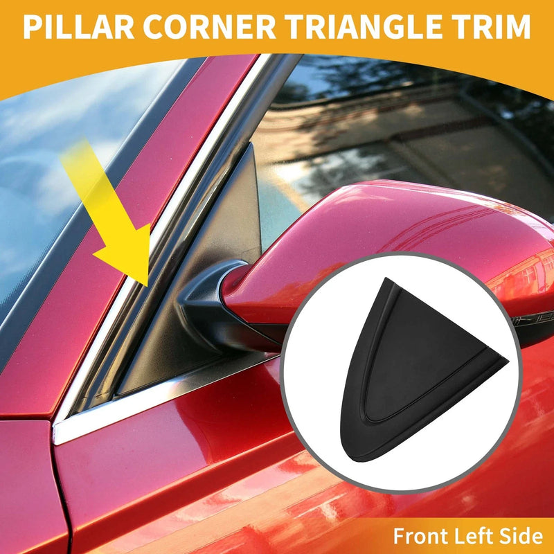 Chevrolet Cruze Front Left Side Pillar Corner Triangle Trim (2016 - 2019)
