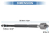 Chevrolet Equinox GMC Terrain Front Inner Tie Rod End Links