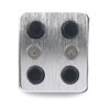 Toyota Lexus Non-Drilling Parking Brake Pedal Pad Cover Silver/Black