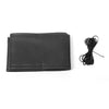 Car Truck - Black Leather Steering Wheel Cover