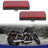 Motorcycles ATV Dirt Bike Universal 2 x M6x1.0 License Plate Reflector