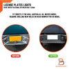 Nissan Navara D21 Rear Bumper License Plate Light (1985-1997)