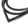 Pair Front Door Rubber Seal Fit Mitsubishi L200 Express Triton Truck UTE 1978-86
