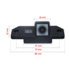 Ford Focus C-Max LED License Bracket Light Reverse Camera (2003–2007)