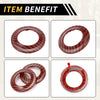 Jeep Wrangler (2007-2014) Red A Pillar Speaker Ring Cover Trim