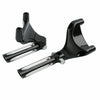 Harley Sportster 883 1200 (2004-2013) Black Rear Passenger Foot Pegs