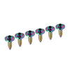 Motor 6pcs M5x15mm Titanium Torx Head Self Tapping Screws