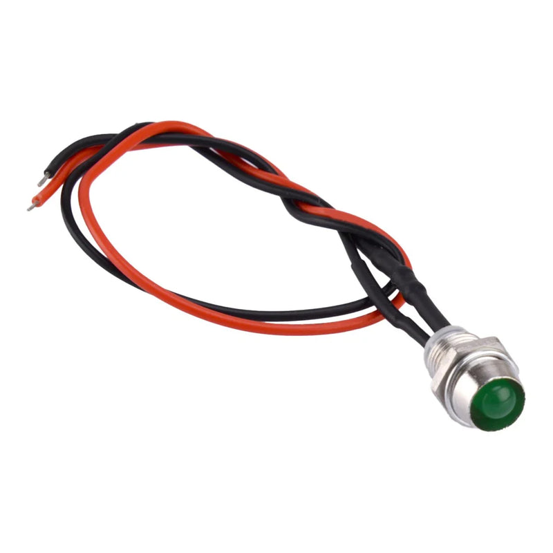 Car Truck Boat Dash Panel 10 x 12V LED Indicator Warning Light
