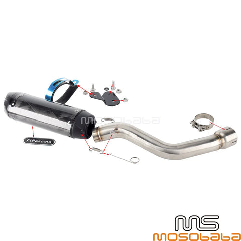 Harley Pan America 1250 Carbon Fiber Exhaust System (2021-2023)