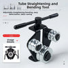 Automotive Manual Pipe Straightener / Brake Lines / Adjustable T Handle Chrome Vanadium
