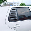 VW Golf 4 MK4 2 x Carbon Fiber Look Rear Window Louvers (1997-2006)