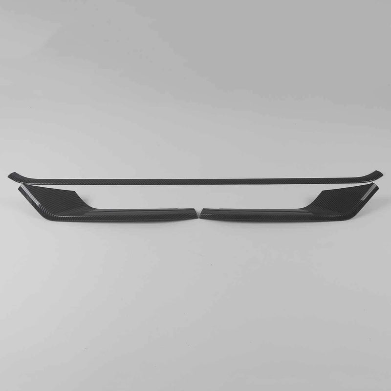 Kia Carnival Front Lower Grille Molding Carbon Fiber Cover Trim (2022)