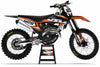 KTM EXC Graphics Decal Sticker Kit HOOK Style (2008-2011)