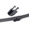 13" Universal Front & Rear Motorcycle Windshield Wiper Blades Set