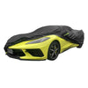 Chevrolet Corvette C8 with Zipper Black Waterproof Car Cover (2020 - 2022)