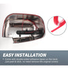 Mitsubishi L200 Chrome Plated Rearview Mirror Cover Overlay (2006-2023)