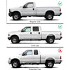 Ford Super Duty White Roof Side Molding (1999-2007)