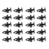 GMC Chevrolet Cadillac Buick 20 x Black Nylon Push Retainer Clips