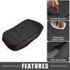 Nissan Sentra Armrest Seat Box Cover Protector Black Pad Red Line (13-19)