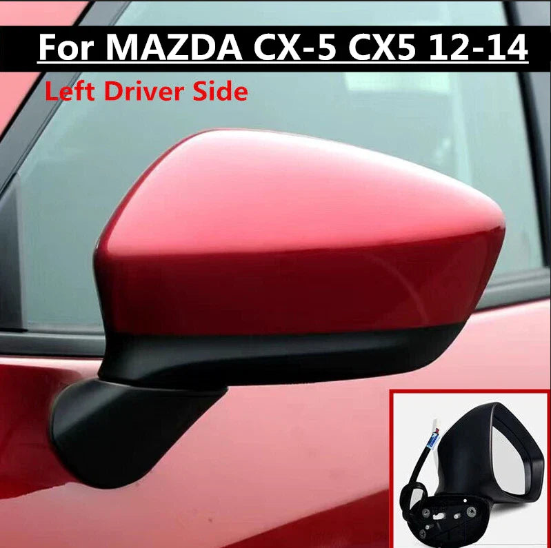 Mazda CX-5 Left Driver Side Mirror Power Heated Turn Signal (2012–2014)
