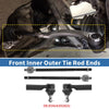 Ford Escape 4pcs / Tie Rod End Links Front Inner Outer (2001–2009)