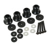 Honda Goldwing GL 1800 Black 5/8" Luggage Trunk Rack Risers (2001-2017)