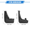 Ford Explorer 2020-2024 Front & Rear Splash Guards Mud Flaps
