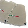 Ferrari Roma (2021-2024) Italian Edition Beige Floor Mats