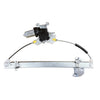 Front Left Window Regulator With 2 Pin Motor Nissan Navara D40 (2005–2015)