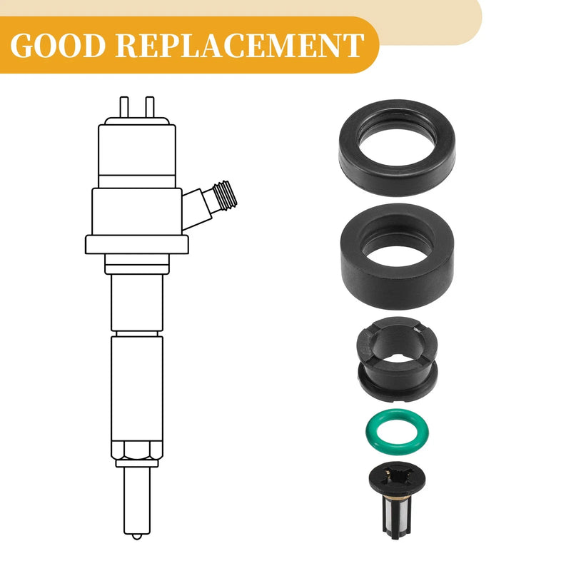 Honda Vehicles 1985-2002 - 4 x NBR Rubber Sets Fuel Injector Seal O Ring