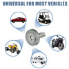 Motorcycle 30 Pcs Titanium Tone M6 Fender Washer Bolt Nut Kit