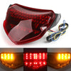Suzuki GSXR 600 / 750 (2004-2005) Red Tail Light Turn Signals