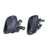 Honda Civic EK 2pc Rear Left & Right Outer Door Handle Black (1995–2001)