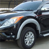 Mazda BT-50 Ute 16W Black Fender Flares (2012-2018)