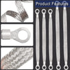 Automotive 5 x Universal Tinned Copper Engine Ground Strap Cable