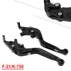 Kawasaki Z650 Z900 Ninja650R Folding Extendable Brake Clutch Levers (2017-2022)