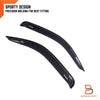 Toyota Hilux Single Cab Ute Weathershields Window Visors (1997-2005)