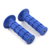 ATV MX Dirt Bike Enduro 7/8" Soft Rubber Blue Pro Hand Grips