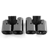 Defender 110 130 90 (2020-2024) - 3 x Tailpipes Black Tail Pipe Exhaust