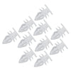 Chevrolet 10 x Door Trim Panel Retainer Clips (Various Years)