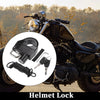 Motorcycle Helmet Lock Set Anti-Theft Cable