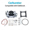 Edelbrock 1404 Zinc Alloy 4 Barrel Carburetor 500 CFM