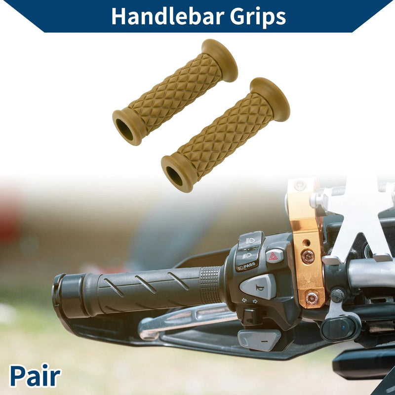 Motorcycle Grip / 7/8" 22mm / Hand Grip Cover