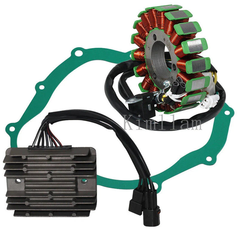 Suzuki SFV400, SFV650 Stator Coil, Regulator Rectifier, Gasket (2009-2015)