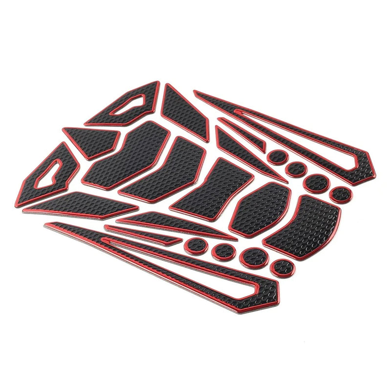Motorcycle Oil Fuel Tank Pad Cover Guard Protector Decal Sticker Grip